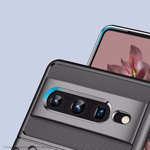 Thunder Case гибкий бронированный чехол для Google Pixel 7 Pro чёрный