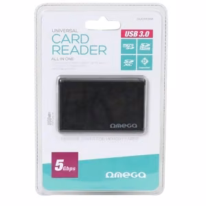 Kaardilugeja Omega (OUCR33IN1) (microSDHC,SDHC,SDXC USB 3.0) must