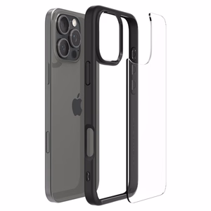 Spigen Ultra Hybrid Ümbris jaoks iPhone 16 Pro Max - Matte Must