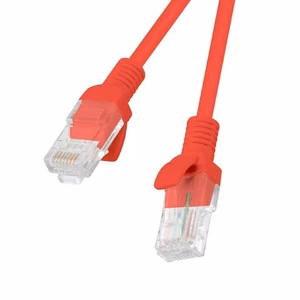 LANBERG ПАТЧ-КОРД UTP CAT.5E 0.5M КРАСНЫЙ PCU5-10CC-0050-S