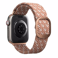 Uniq Aspen punutud rihm Apple Watch 1/2/3/4/5/6/7/8/SE/SE2 40/38/41mm - roosa