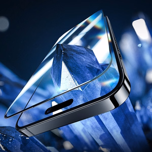 Закалённое стекло Benks Glass Warrior Sapphire Coating (FC58) для iPhone 14 Pro Max чёрное