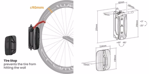 On-Wall Bike Rack