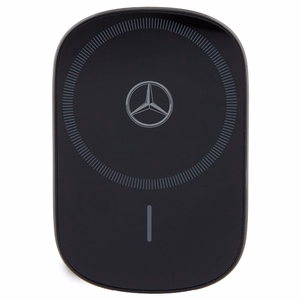 Mercedes MEWCCGSLK 15W induction holder for air vent/glass black/black Silver Stars MagSafe