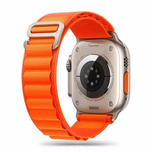 TECH-PROTECT NYLON PRO APPLE WATCH 4 / 5 / 6 / 7 / 8 / 9 / SE / ULTRA 1 / 2 (42 / 44 / 45 / 49 MM) ORANŽ