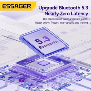 Bluetooth kõrvaklapid Essager Shine ES-07 violetsed