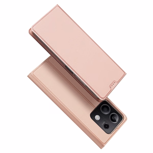Dux Ducis Skin Pro ümbris with flap and card slot jaoks Xiaomi Redmi Note 13 5G - roosa