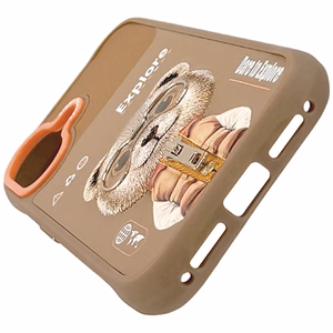 Nimmy Cool&Cute 2.0 Bear Ümbris jaoks iPhone 17 - Beige