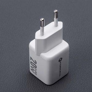 Phone laadija Forcell F-Energy Mini GaN III USB C + USB A QC4.0 PD 20W VT-35A valge 0INT
