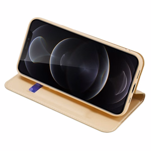 Dux Ducis Skin Pro чехол-книжка для iPhone 13 Pro золотой