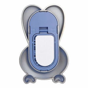 Phone stand RABBIT - stick-on - sinine