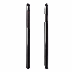 Moshi XT üliõhuke läbipaistev jäik ümbris seadmele iPhone 8 Plus / 7 Plus, Stealth Black värvitoonis