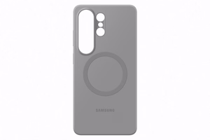 Samsung Силиконовый Магнитный Чехол для Samsung Galaxy S26 Ultra, совместим с MagSafe - серый