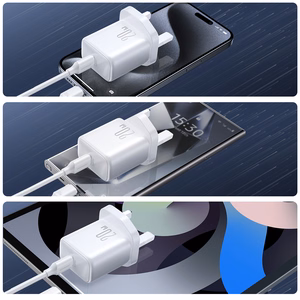 Joyroom JR-TCF20 PD 20W Wall Laadija (UK Plug) - valge