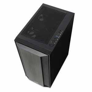 iBox CETUS 906 Midi Tower must arvutikorpus