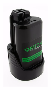 PATONA Premium Battery for Bosch BAT411 (2607336013 / 2607336014 / 2607336027) Black