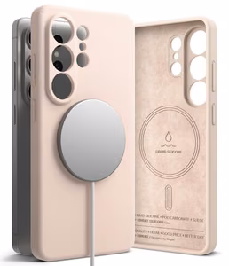 Ringke Silikoon MagSafe Ümbris for Samsung Galaxy S26 Ultra - roosa