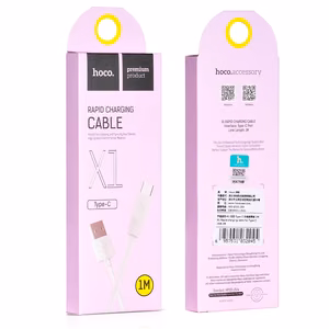USB cable Hoco X1 Type-C 1.0m white