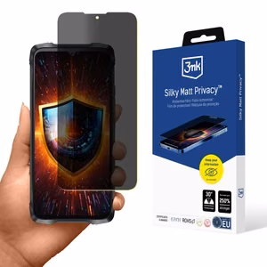 Cubot KingKong Power 3 – 3mk Silky Matt Privacy privaatsusfilter