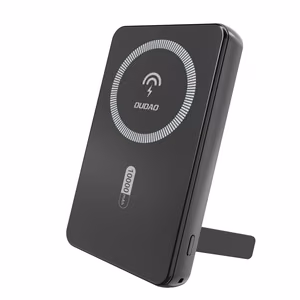 Powerbank Dudao K14S+ 10000mAh 20W USB-A / USB-C / MagSafe koos statiiviga - must