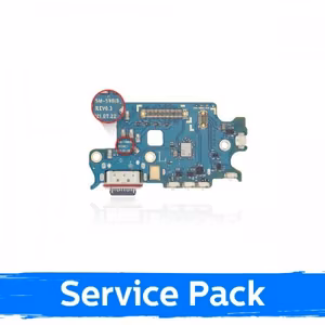 Charging Port Ühildub Samsung S901 S22 Koos Flex / Plata (Service Pack)