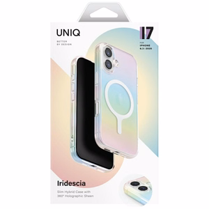 Uniq Iridescia Magclick Charging Ümbris jaoks iPhone 17 - Multicolor