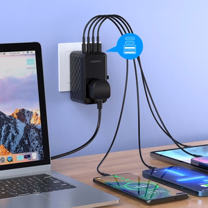 Choetech PD6028 EU / US / AUS / UK travel adapter 2x USB-C 2x USB-A 100W - must