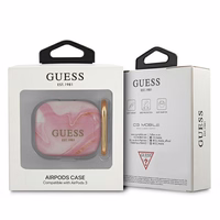 Guess GUA3UNMP AirPods 3 ümbris roosa/roosa Marble Collection