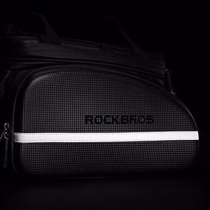 Rockbros A6-6 jalgratta pakiraami kott, 35 l, väljavolditavate taskutega - must