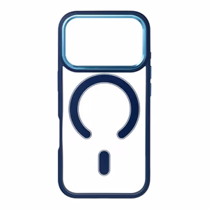 COLOR EDGE MAG COVER Ümbris compatible with MagSafe jaoks IPHONE 17 Pro tumesinine