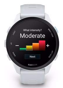 Garmin Forerunner 70 digitaalne GPS-nutikell puuteekraaniga 3.05 cm (1.2") AMOLED, 43 mm, 390 × 390 valge