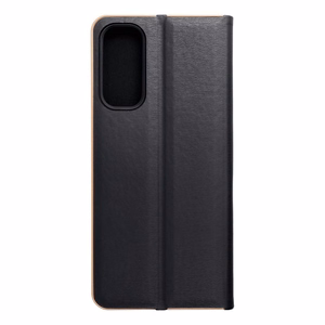 Флип-чехол для Samsung A05s Luna Book Gold чёрный