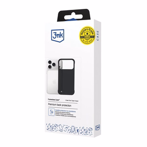 3mk Just20g Matt Чехол для Apple iPhone 17 Pro - матовый чёрный