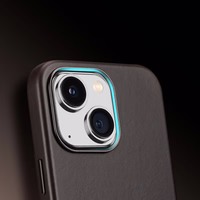 Dux Ducis Napoli ümbris iPhone 14 Plus nahast ümbris (MagSafe ühilduv) Tumepruun