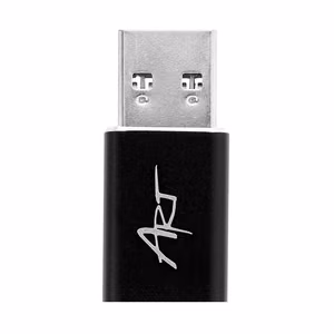 Адаптер USB A 3.0 на USB C ART C12 OTG черный