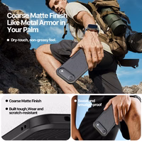 Ümbris Dux Ducis Shld Apple iPhone Air must (Contour Pattern)