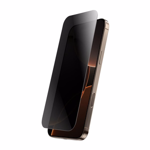 Защитное стекло Crong Privacy 3D Armor Glass с фильтром конфиденциальности для iPhone 17 Pro Max и iPhone 16 Pro Max