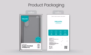 Nillkin Super Frosted Shield Pro ümbris Samsung Galaxy A37 5G jaoks poolläbipaistev must