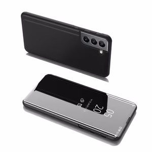Clear View ümbris flip cover Samsung Galaxy S22 + (S22 Plus) must