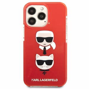 Karl Lagerfeld Karl&Choupette Head чехол для iPhone 13 Pro / iPhone 13 - красный