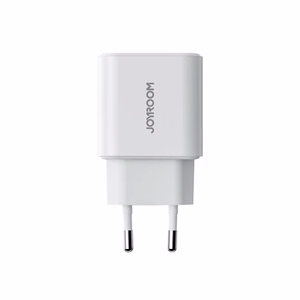 Laadija Joyroom JR-TCF05 valge 20W (1xPD 1xQC3.0) + Type-C / Lightning 100cm kaabel