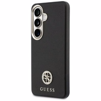 Guess ümbris Rhinestone Round Logo MagSafe for Samsung Galaxy S26 must