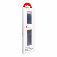 Strap to Samsung Galaxy Watch Forcell F-Design FS05 polyester fiber buckle 22 mm tumesinine