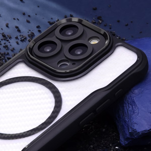 Defender Carbon Mag ümbris for iPhone 17 6,3" must