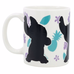 Disney Stitch & Angel värvi muutev keraamiline kruus kinkekarbis, 325 ml
