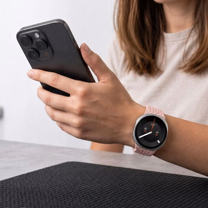 Tech-Protect NylonMag rihm mudelile Samsung Galaxy Watch 40/44/46 mm – roosa