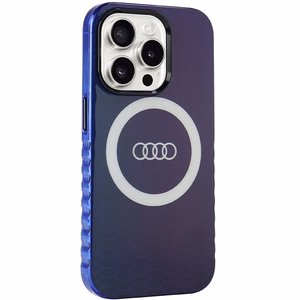 Audi IML Big Logo MagSafe ümbris jaoks iPhone 15 Pro - sinine