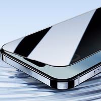 Benks Karastatud klaas Ultra Shield Privacy (FK66) jaoks Iphone 16 Pro Max must (Thin Edge)