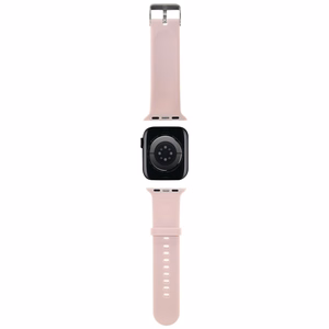KARL LAGERFELD RIHM KLAWLSLKCNP APPLE WATCH 42/44/45/49MM ROOSA/ROOSA RIHM 3D RUBBER KARL&CHOUPETTE HEADS