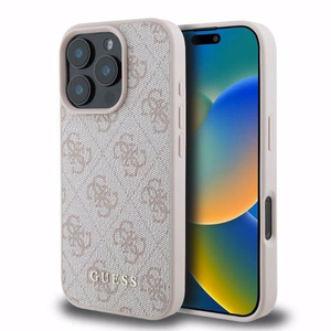 Guess 4G Classic iPhone 16 Pro Ümbris - Roosa